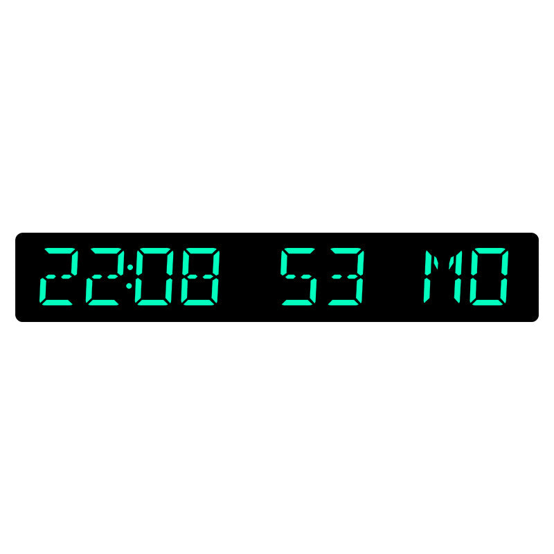 Digital wall clock with large LED display Bowlift