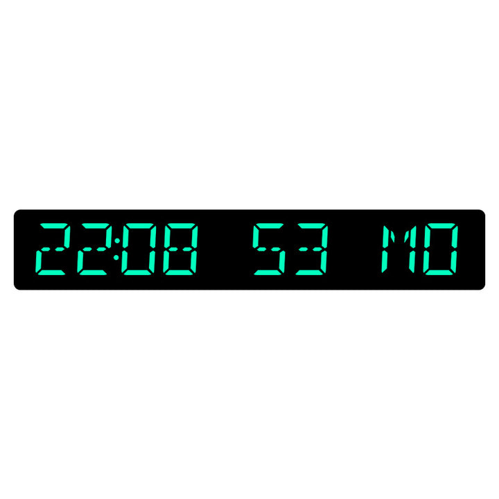 Digital wall clock with large LED display Bowlift