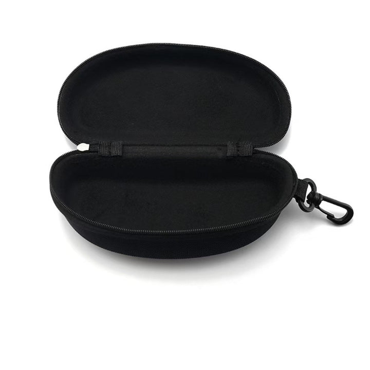 EVA Zippered Hard Shell Glasses Case with Carabiner Bowlift