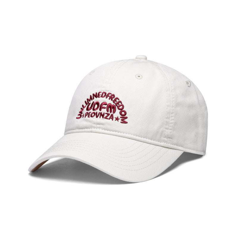 Women's stylish cap with trendy lettering Bowlift