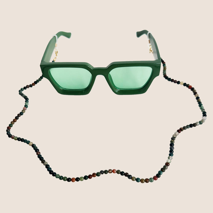 Beaded Stone Necklace Bowlift