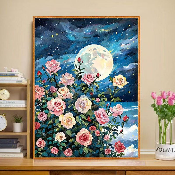 Floral Butterfly Canvas Art Print Bowlift