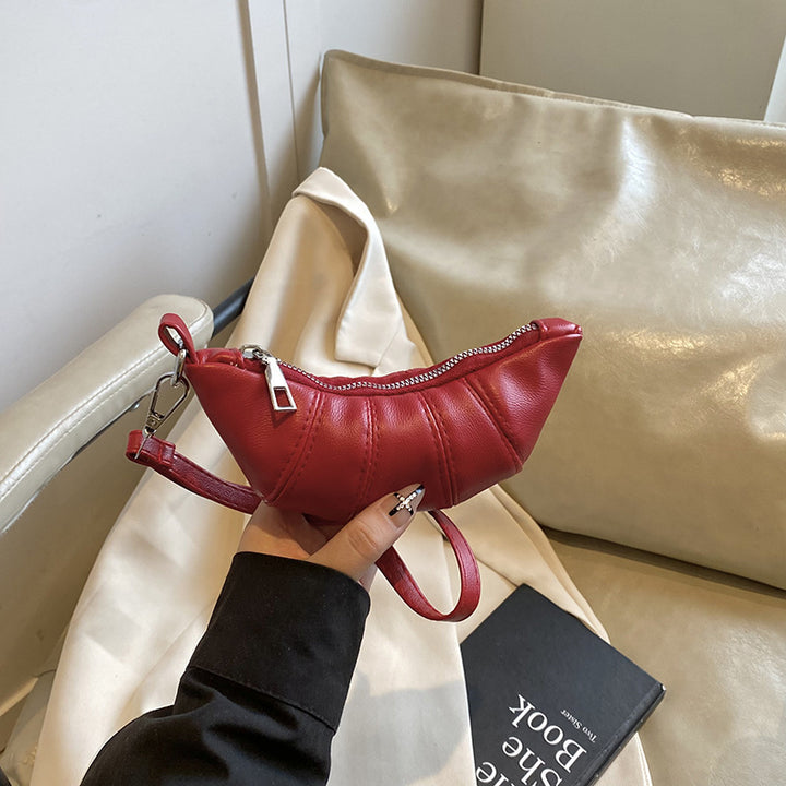 Textured Mini Crossbody Pouch Bowlift