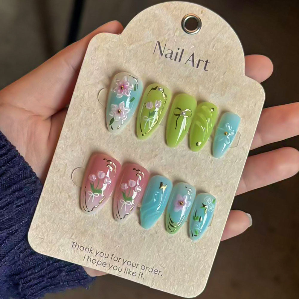 Artistic Floral Nail Design Kit Bowlift