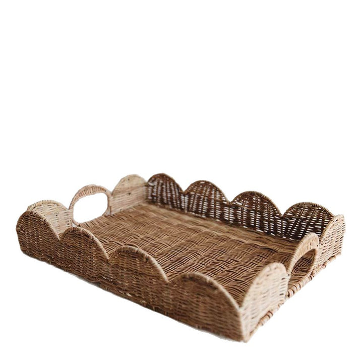 Elegant serving basket in wave pattern Bowlift
