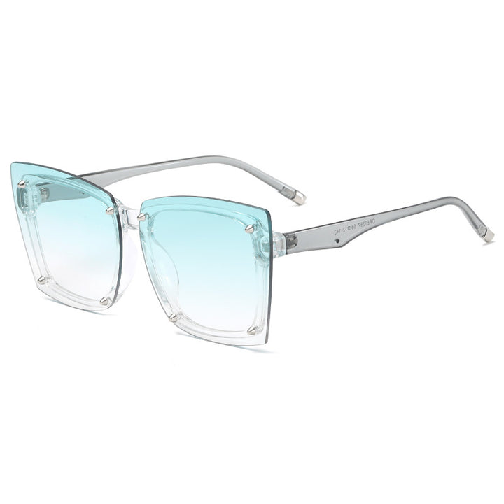 Women's statement sunglasses with stylish square frame and fashionable accents Bowlift