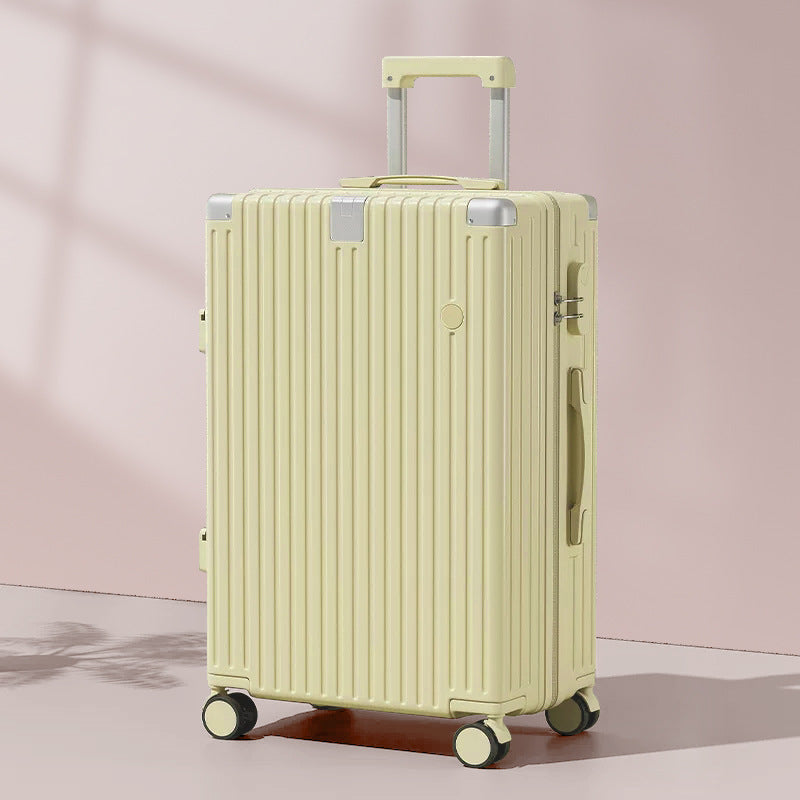 Women's Stylish Textured Spinner Luggage Bowlift