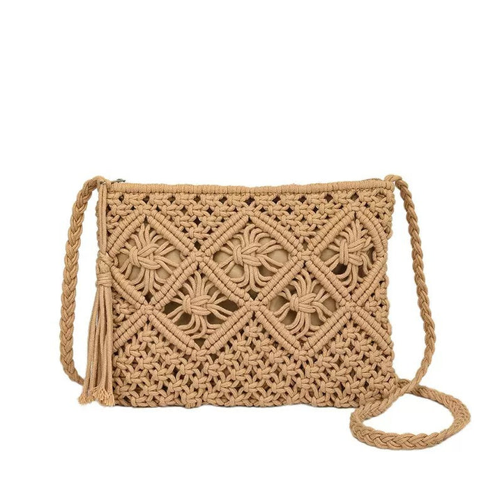 Stylish Macrame Shoulder Bag Bowlift