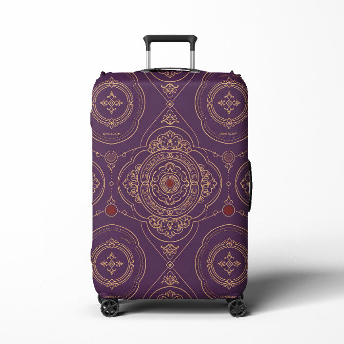 Women's suitcase cover in elegant vintage design Bowlift