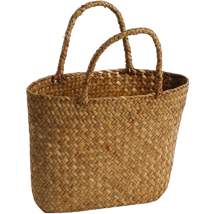 Unisex Handwoven Shopping Basket Bowlift
