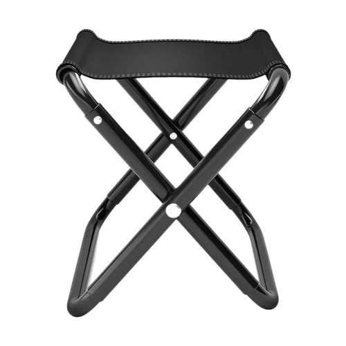 Women's Folding Travel Stool with Sturdy Metal Legs Bowlift