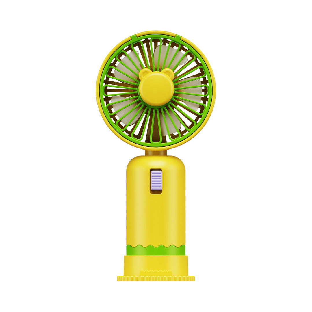 Unisex Portable Mini Fan with Ergonomic Design and USB Connection Bowlift