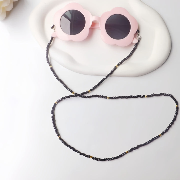Fashionable glasses strap with elegant pearl clasps Bowlift