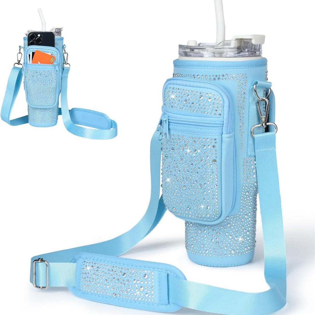 Women's insulated bottle with versatile carrying bag Bowlift
