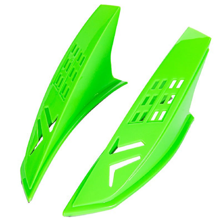 Aerodynamic Motorcycle Helmet Side Panels Bowlift