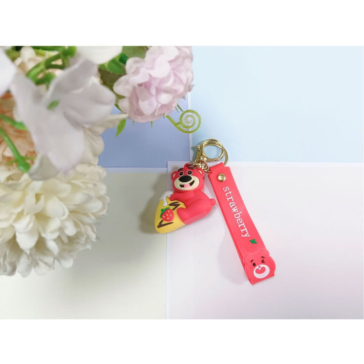 Unisex Cute Bear-Themed Keychain Bowlift