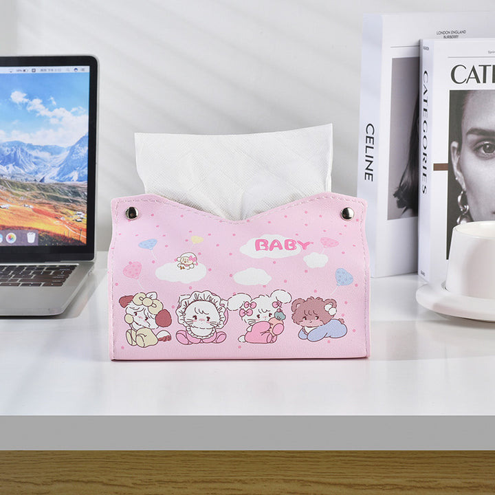 Cute Cartoon Tissue Box Cover Bowlift