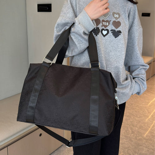 Durable Textured Travel Duffle Bag Bowlift