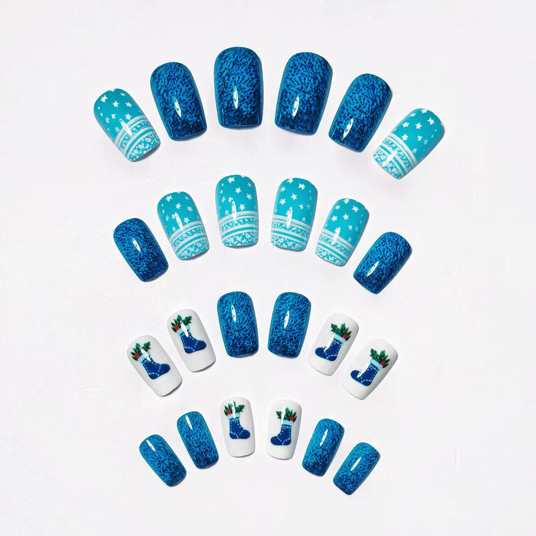 Creative Winter Art Nails Bowlift