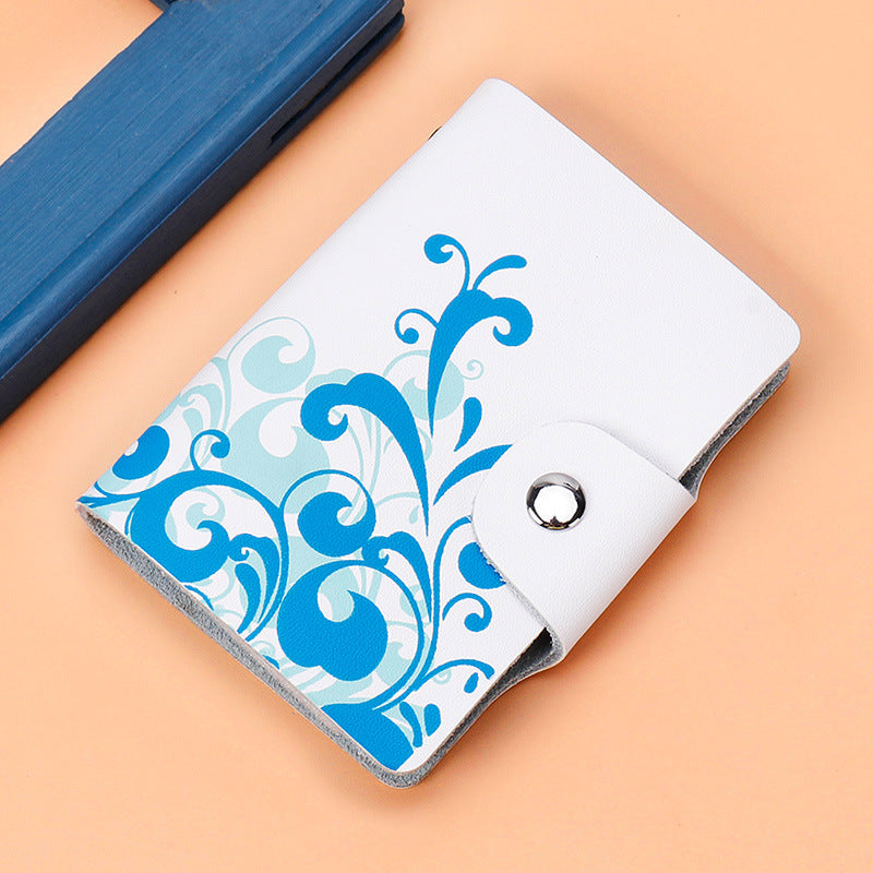 Floral Design Wallet Bowlift