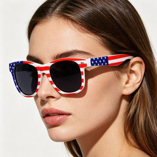 Patriotic Aviator Sunglasses Bowlift