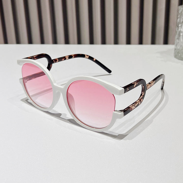 Avant-Garde Circular Frame Sunglasses Bowlift