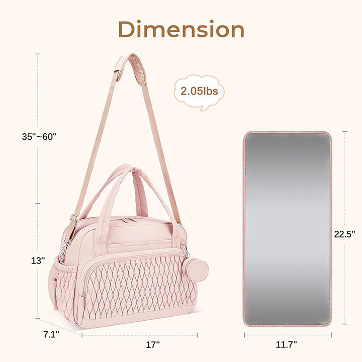 Stylish and Spacious Sports Bag with Structured Design Bowlift