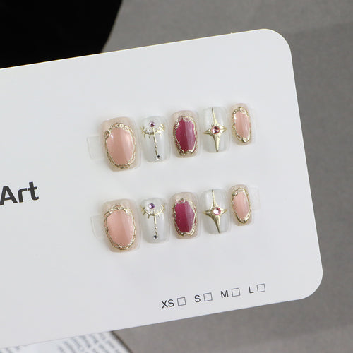 Luxury Press-On Nail Art Bowlift