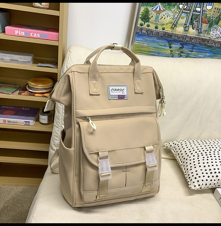Multi-Functional School Backpack with Adjustable Straps Bowlift
