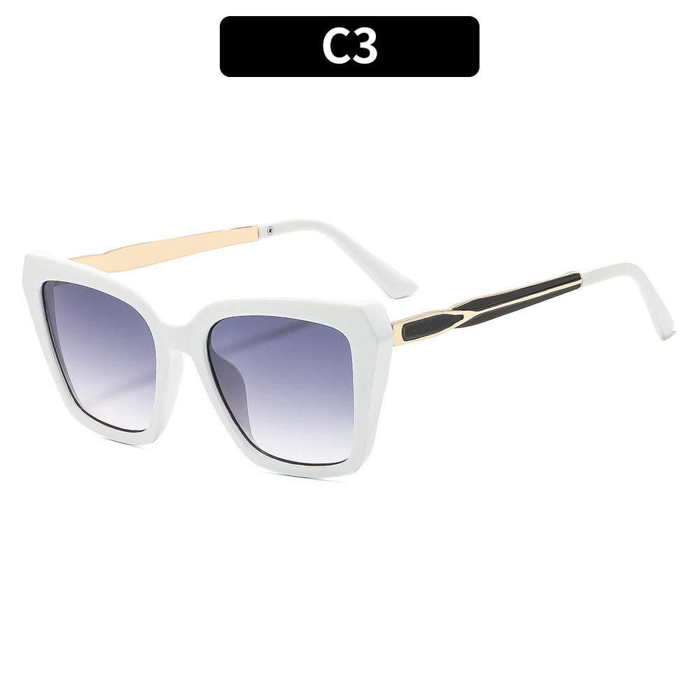 Modern Oversized Square Sunglasses