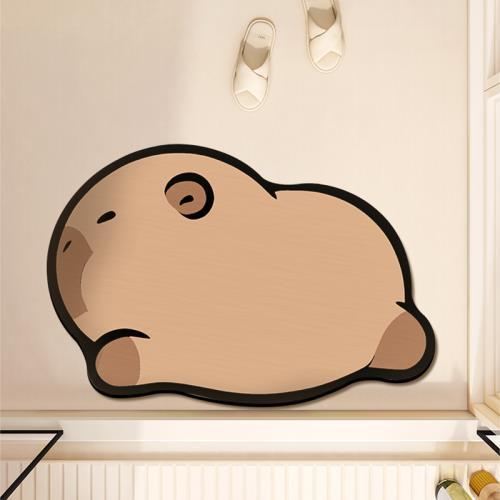 Cartoon Animal Bath Mat Bowlift