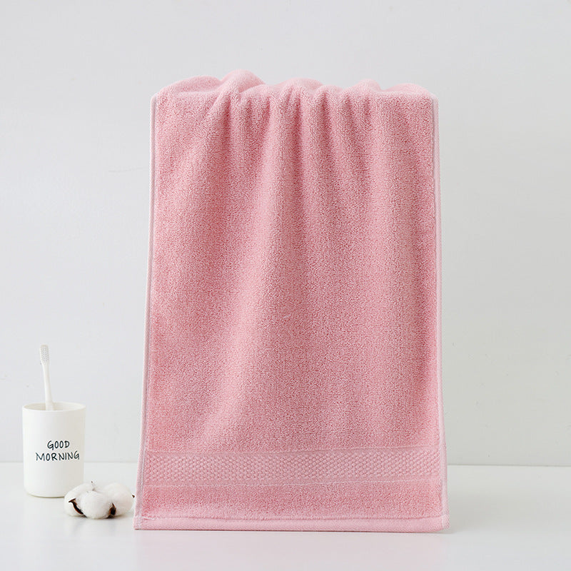 High-Quality Terry Bath Towel With Elegant Stripe Border Bowlift