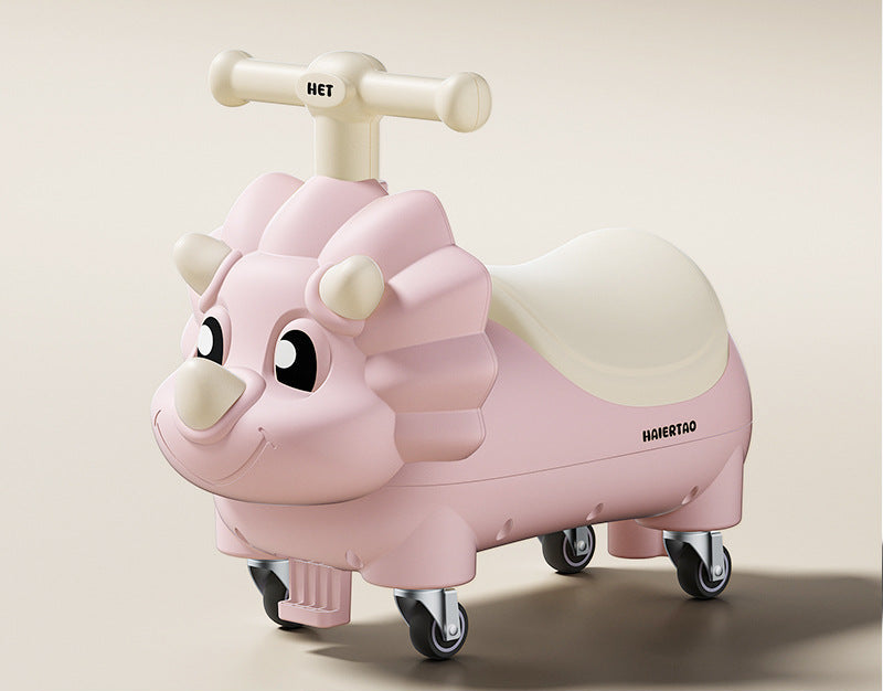 Ride-On Rocking Lion Bowlift