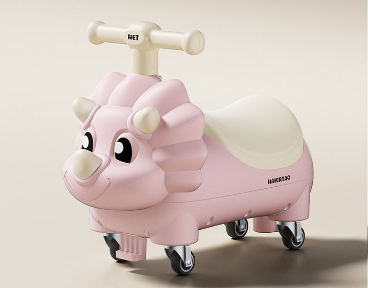 Ride-On Rocking Lion Bowlift