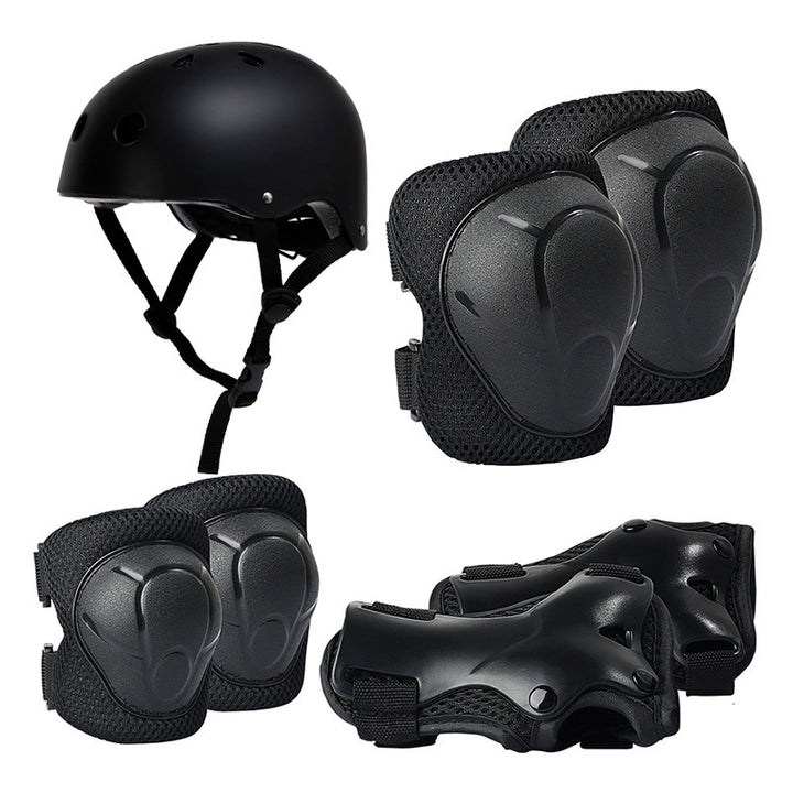Safety Helmet and Protective Gear Set Bowlift