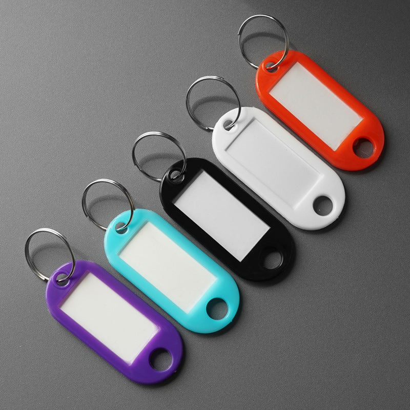 Unisex Multifunctional Label Tags with Transparent Window Bowlift
