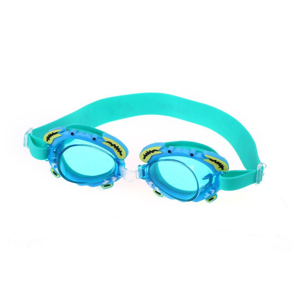 Children's Fun Shark-Themed Swimming Goggles Bowlift