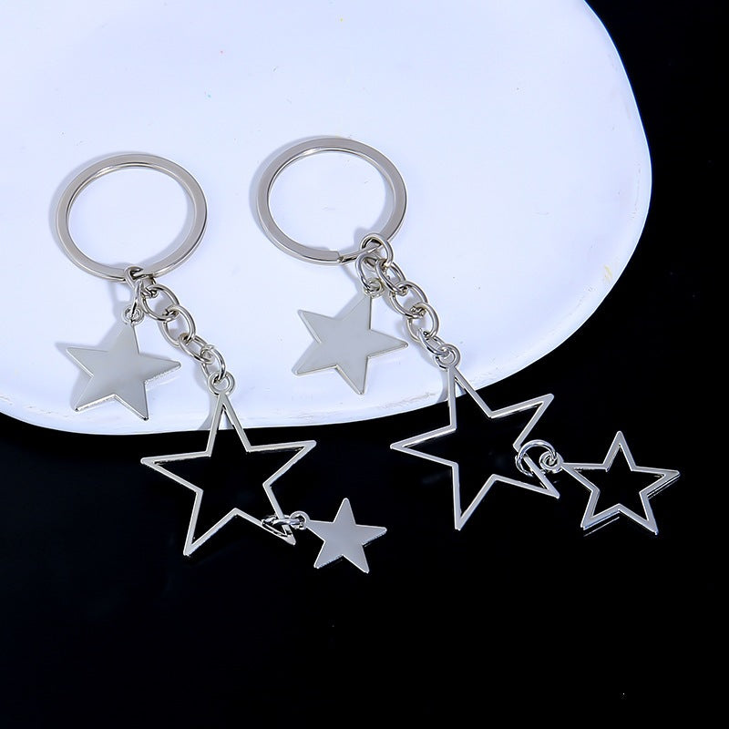 Keychain with Sparkling Stars Bowlift