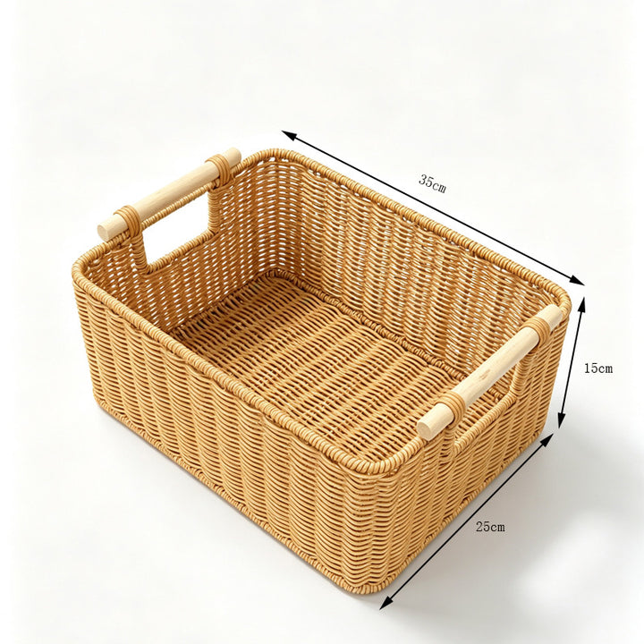 Versatile Woven Storage Baskets Bowlift