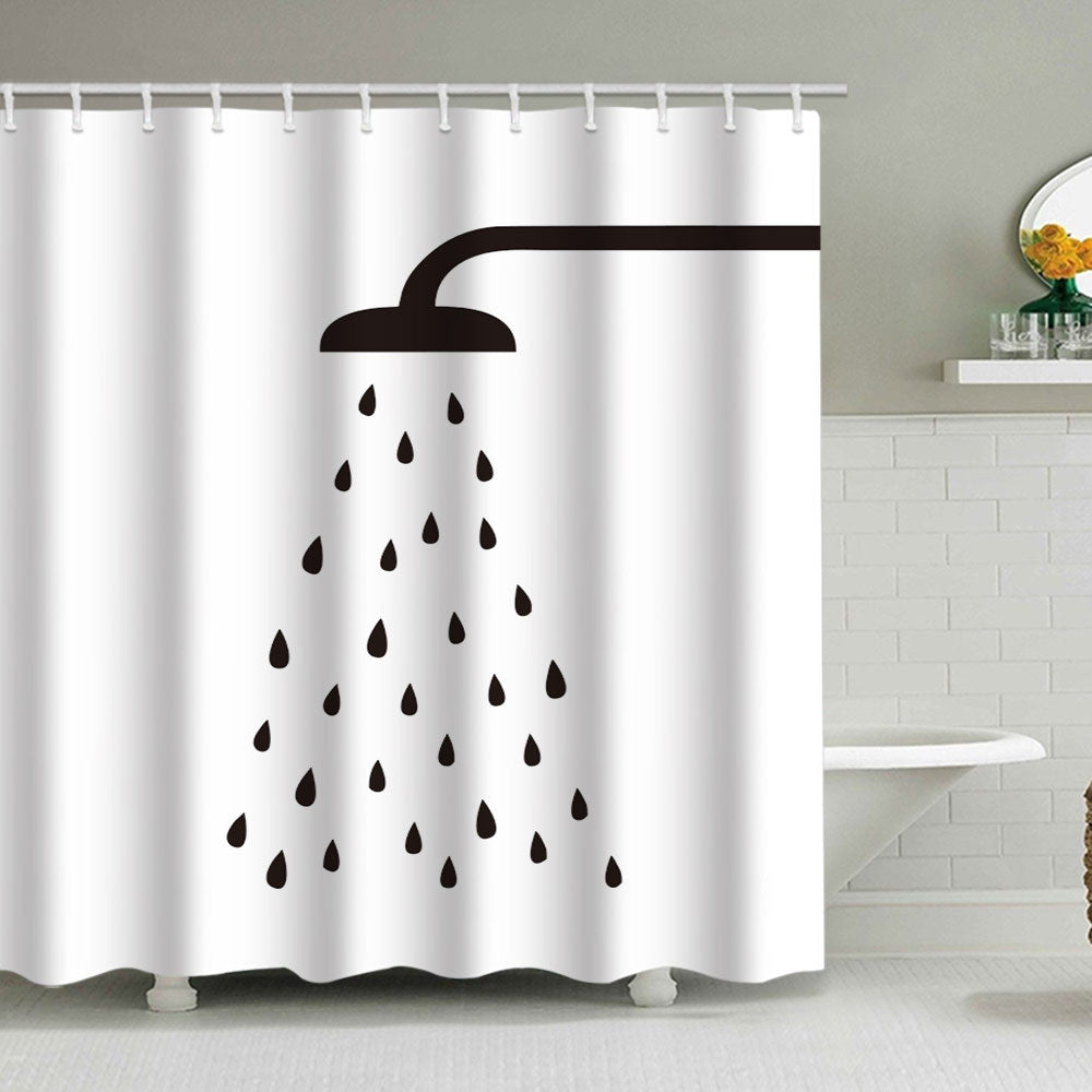 Shower Curtain Bowlift