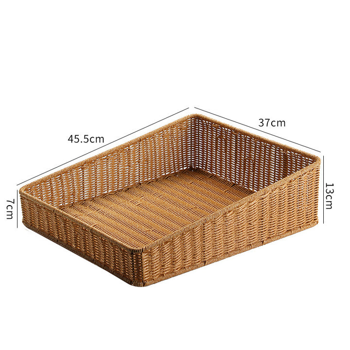 Elegant Woven Storage Tray Bowlift