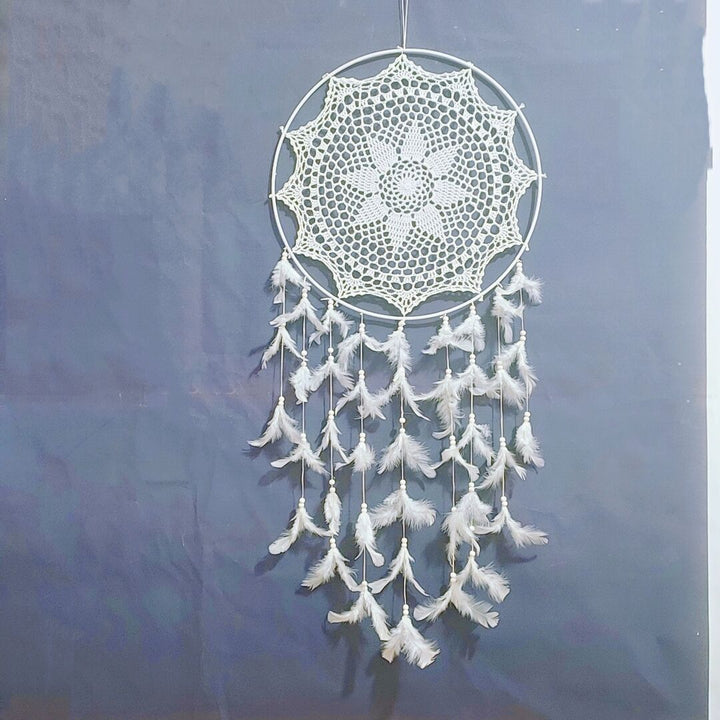 Feather Dreamcatcher Wall Hanging Bowlift