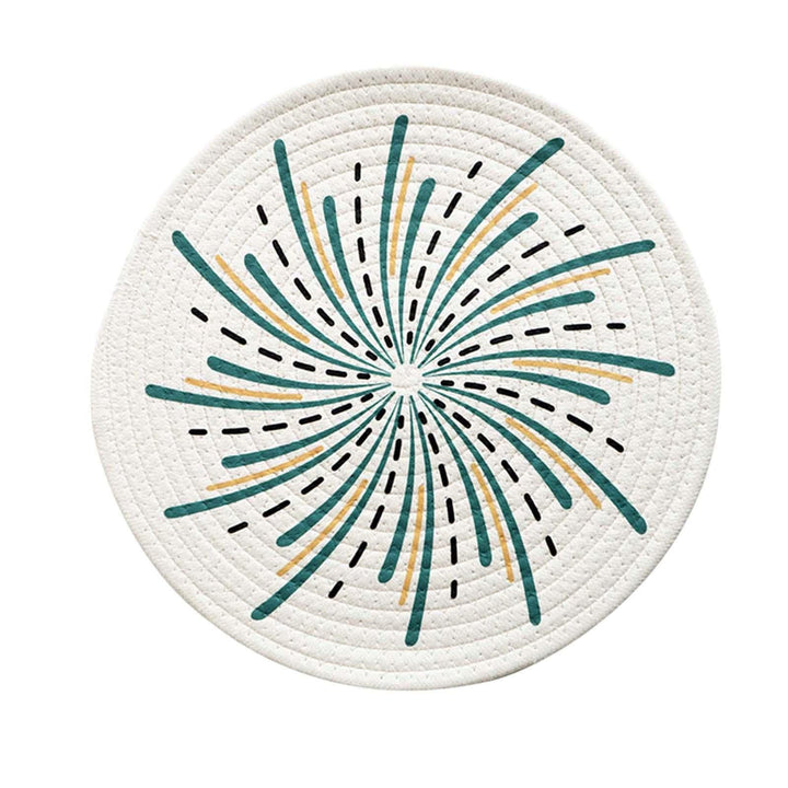Round tablecloth with mandala pattern Bowlift