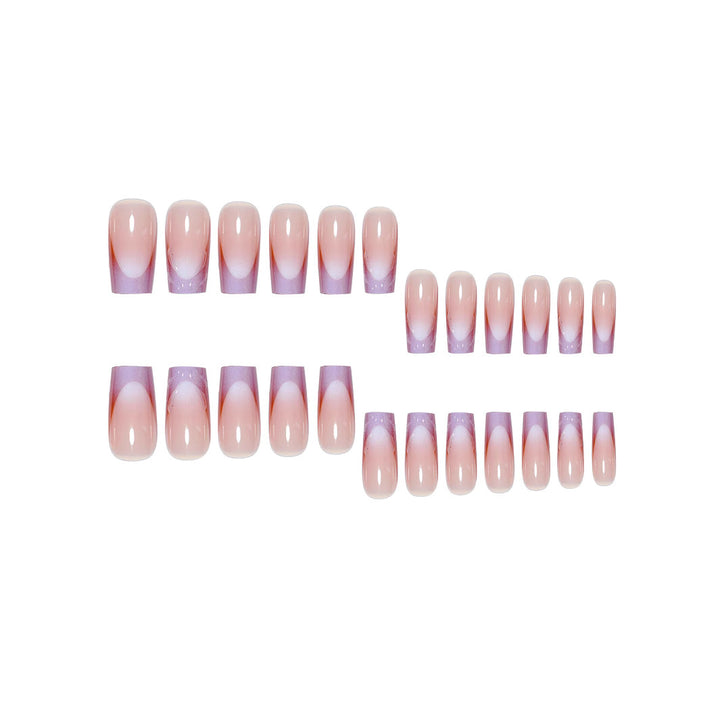Elegant Sculpted Press-On Nail Extensions Bowlift