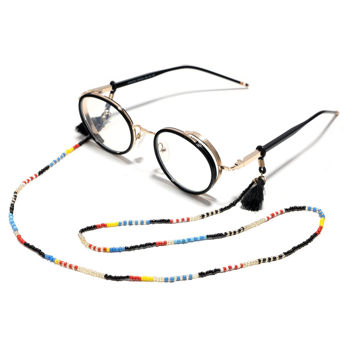 Designer Eyewear with Beaded Holder Bowlift