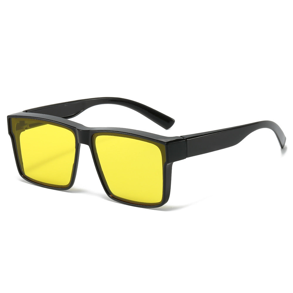 Stylish Retro-Inspired Square Frame Sunglasses Bowlift