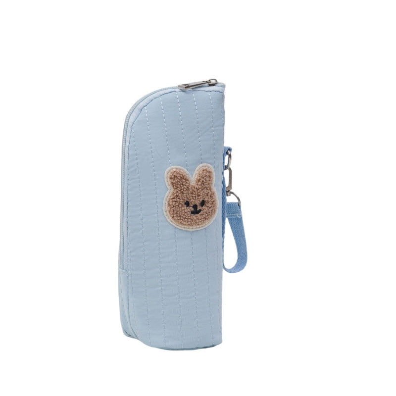 Adorable Bunny-Themed Pencil Case Bowlift