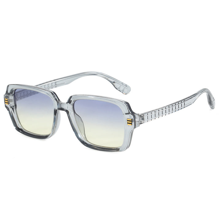 Women's fashionable square sunglasses with textured frame Bowlift