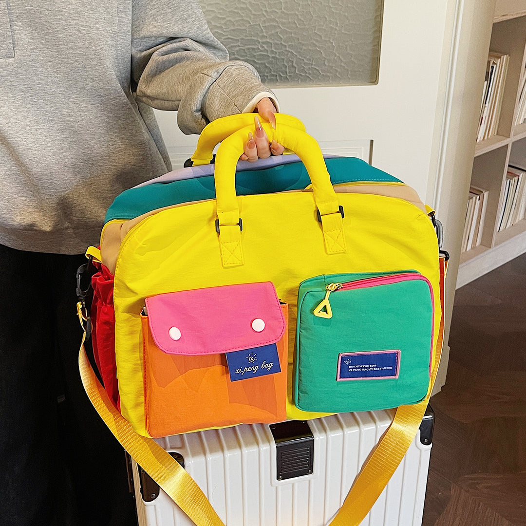 Multi-Pocket Utility Travel Duffel Bag Bowlift