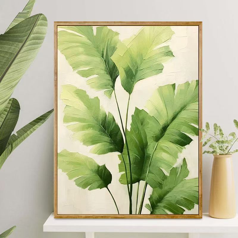 Tropical Leaf Canvas Artwork Bowlift
